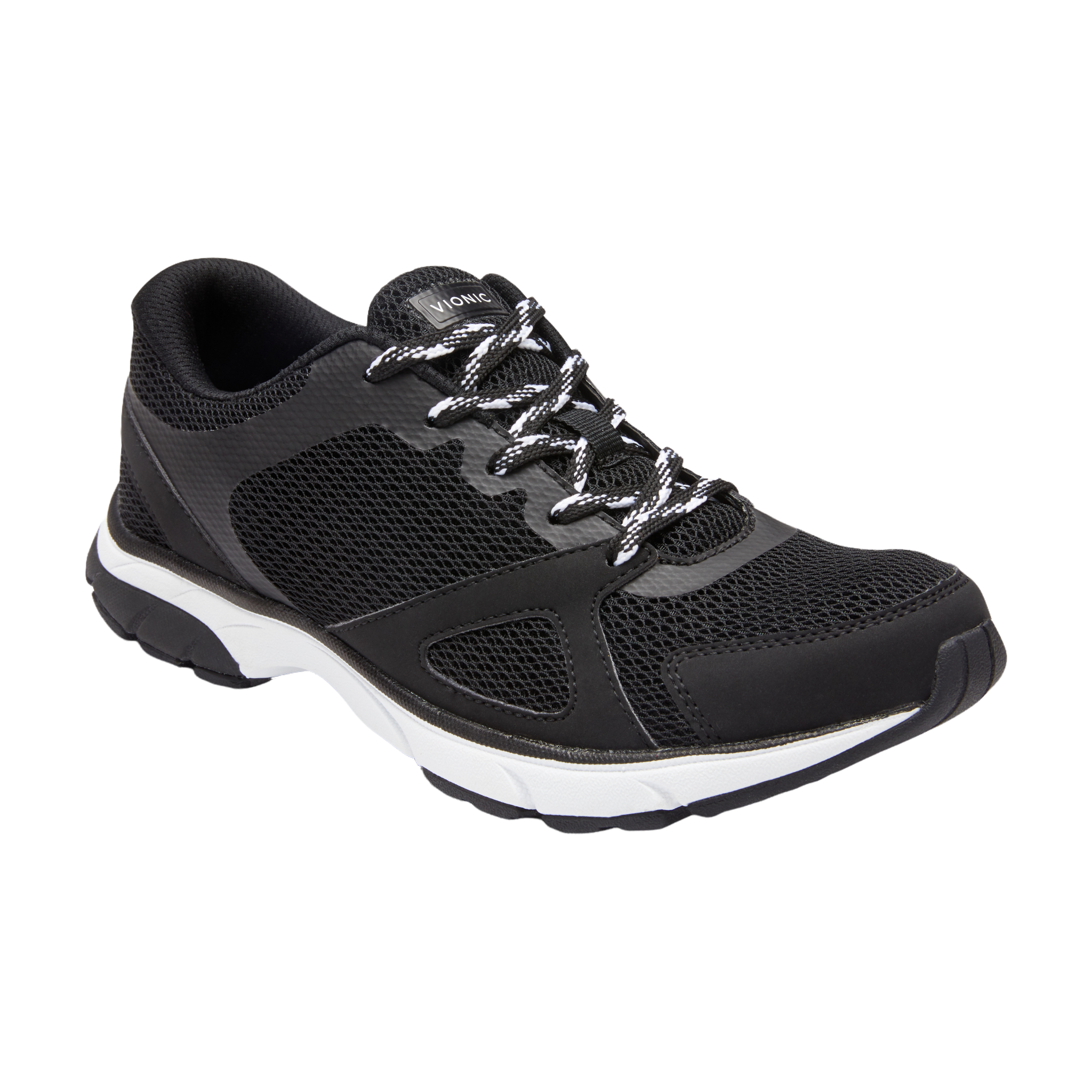 Vionic - Tokyo Sneaker - Black/Black / M / 5