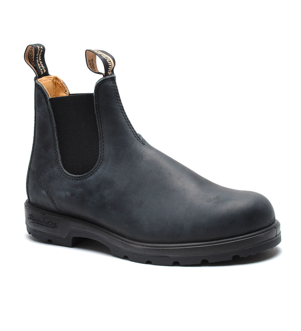 Blundstone - Men's Classic 587 Chelsea Boot - Rustic Black / M / 9