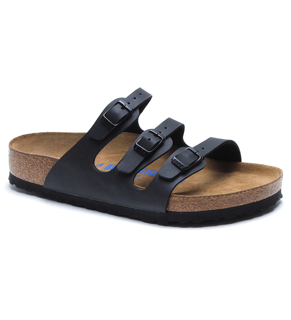 Birkenstock - Florida Soft Footbed Birko-Flor - Black / M / 36