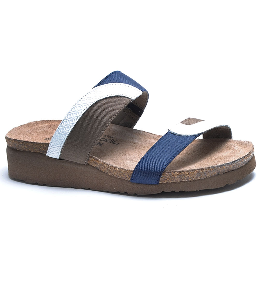 Naot - Frankie - White/Shiny Blue/Khaki / M / 42