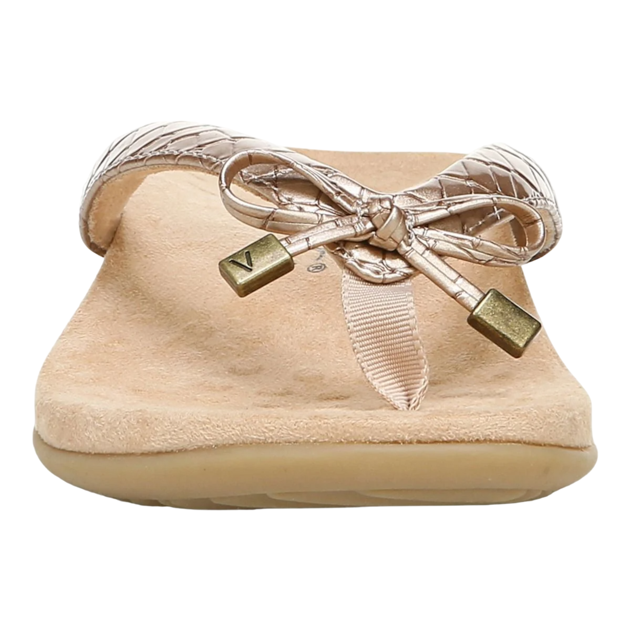 Vionic rose gold flip flops online