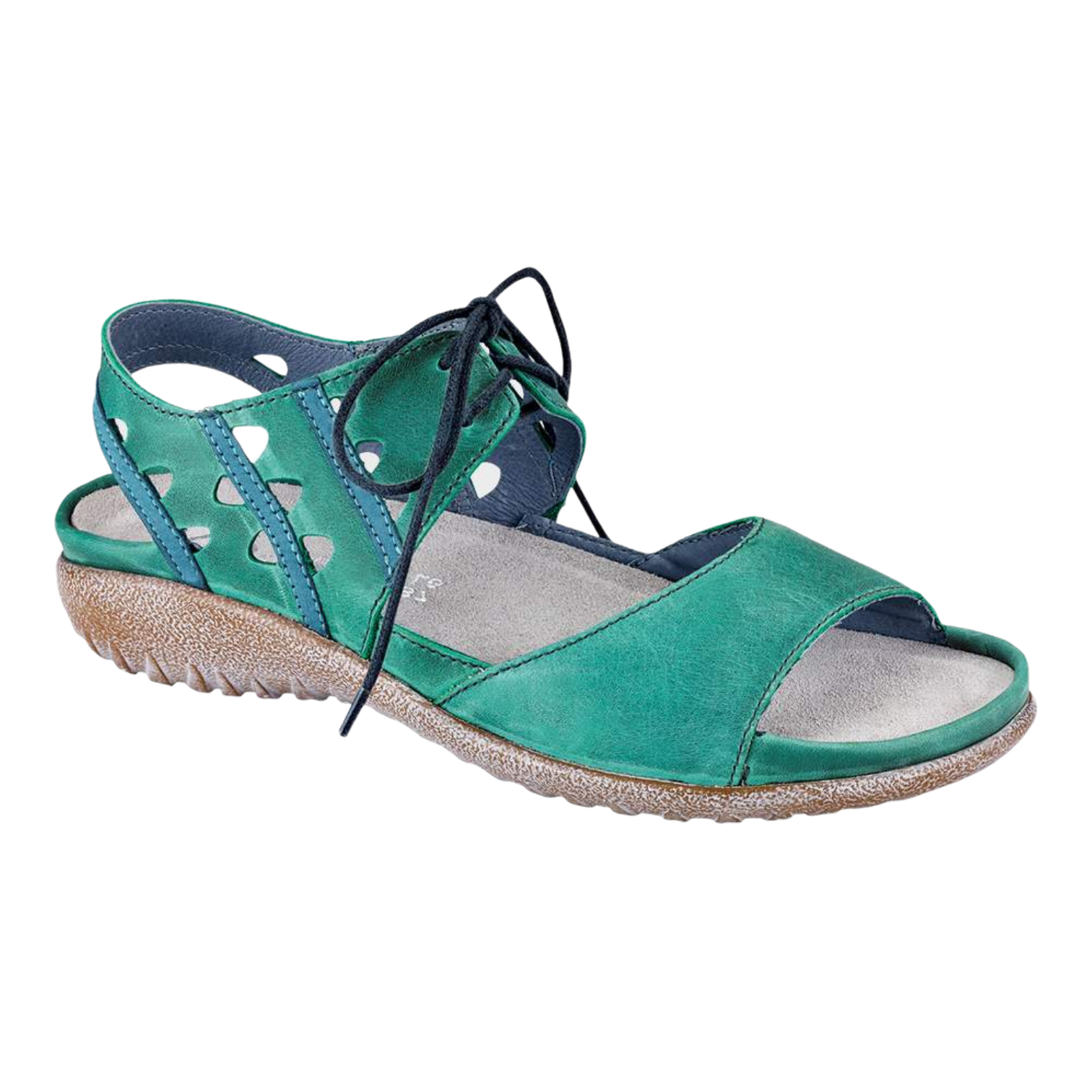 Naot - Mangere - Oily Emerald/Teal Nubuck / M / 35