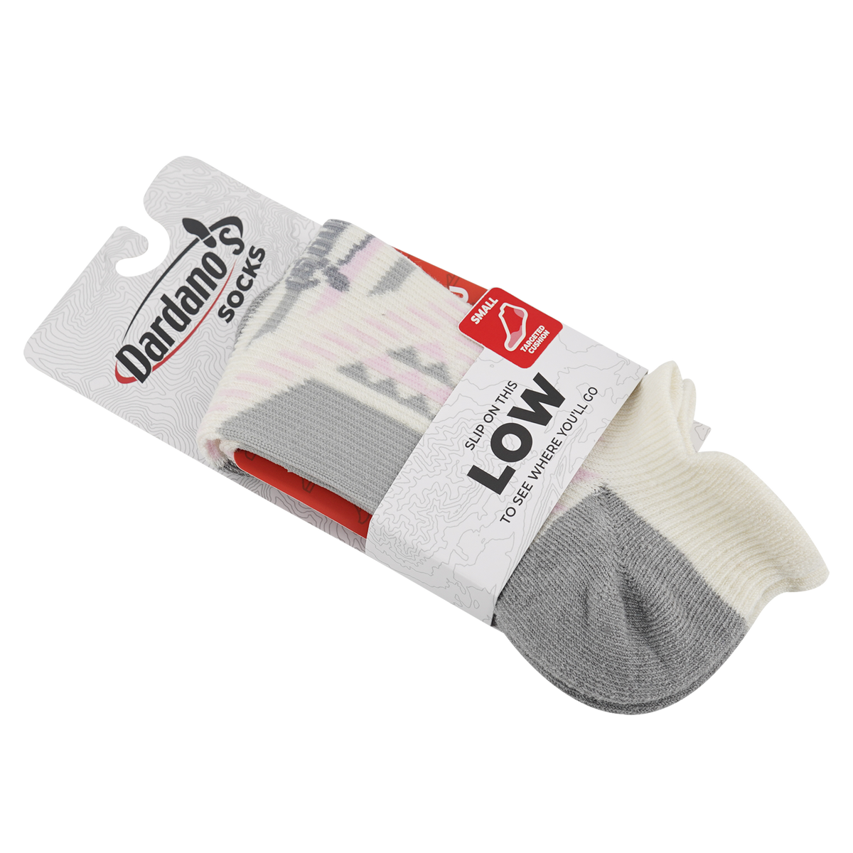 Dardano's - Women's  Low Socks Targeted Cushion