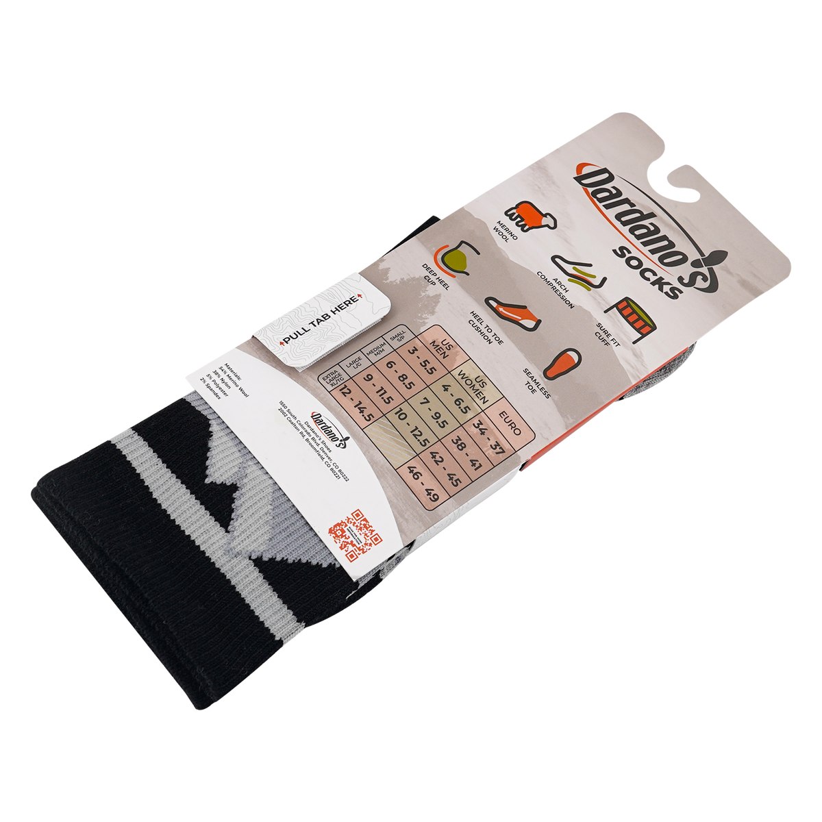 Dardano's - Men's Crew Socks Light Cushion