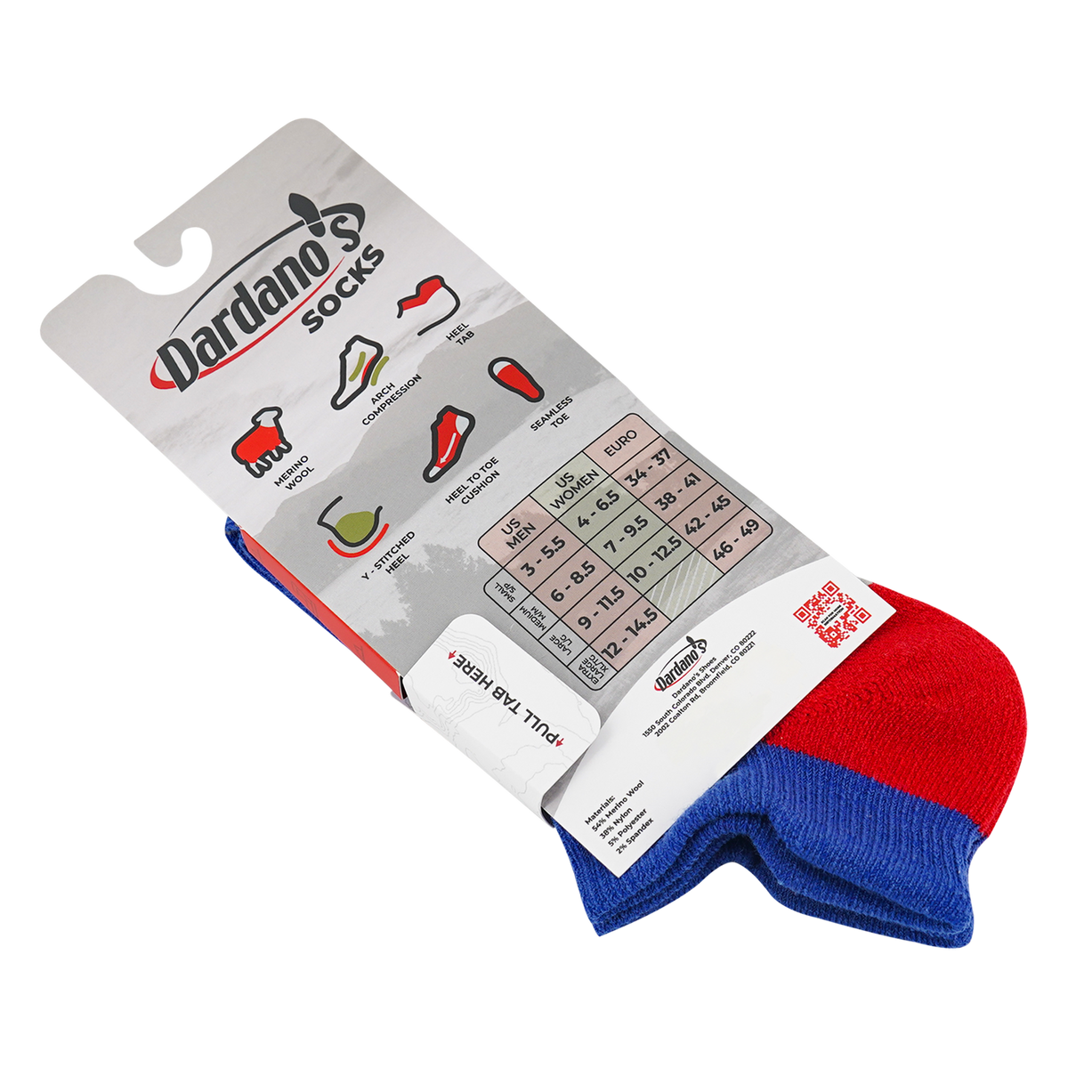 Dardano's - Unisex Low Socks Light Cushion