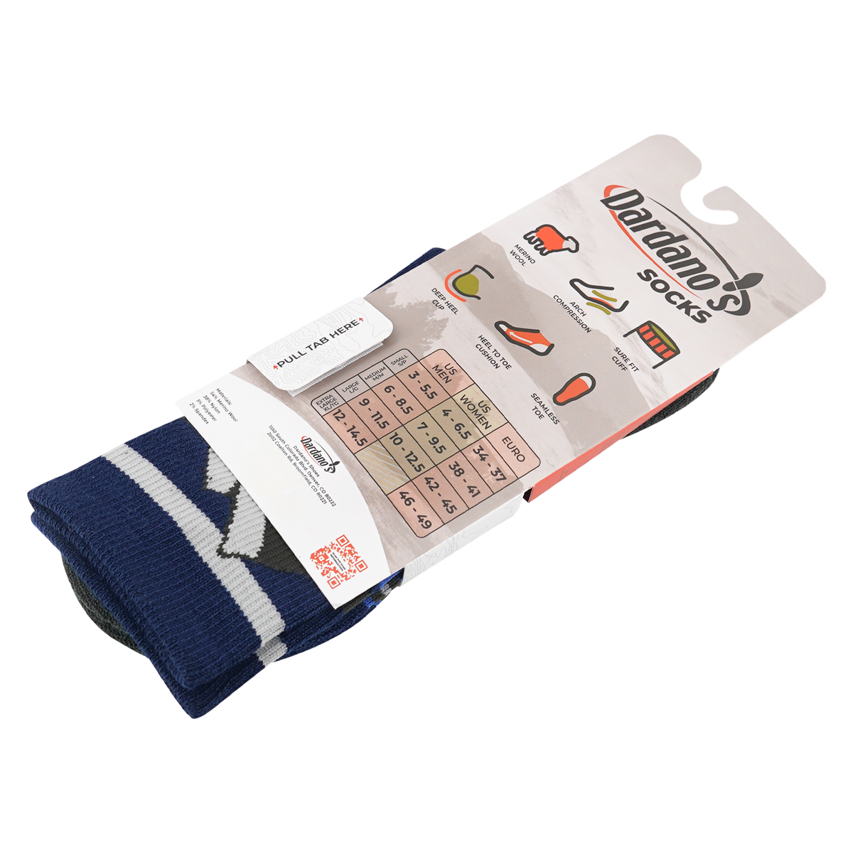 Dardano's - Men's Crew Socks Light Cushion