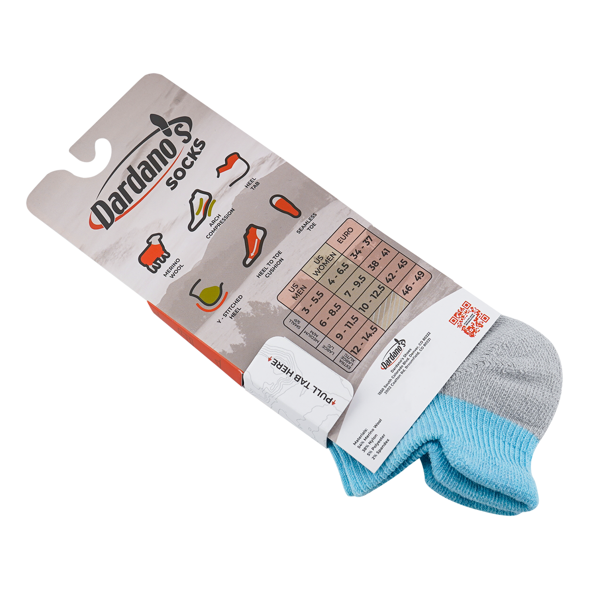 Dardano's - Women's Low Socks Light Cushion