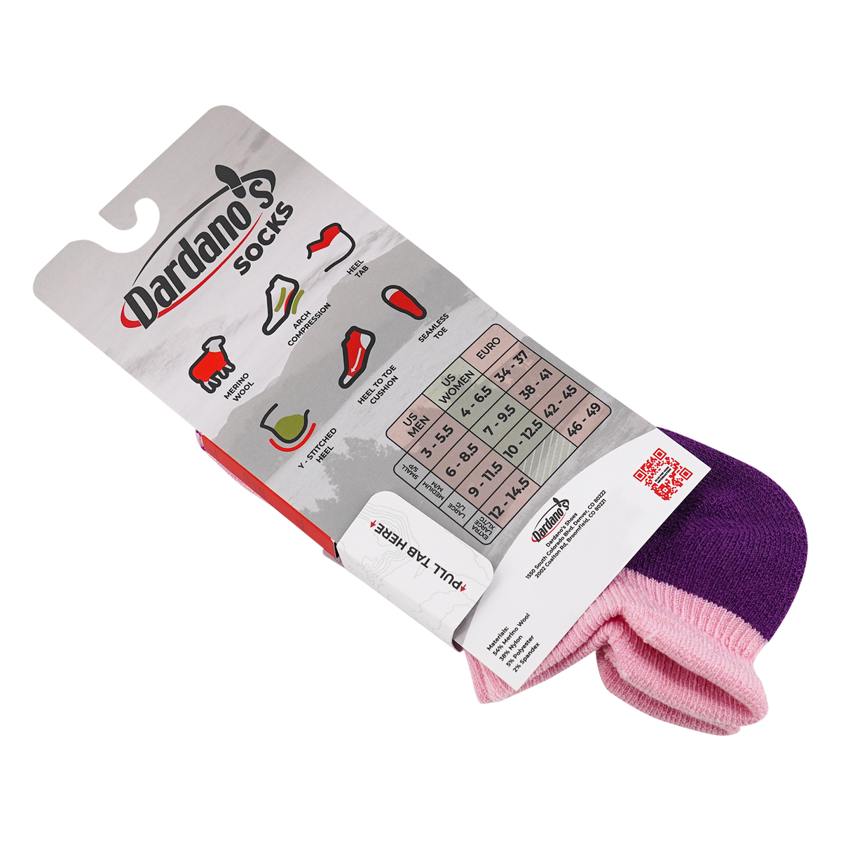 Dardano's - Women's Low Socks Light Cushion