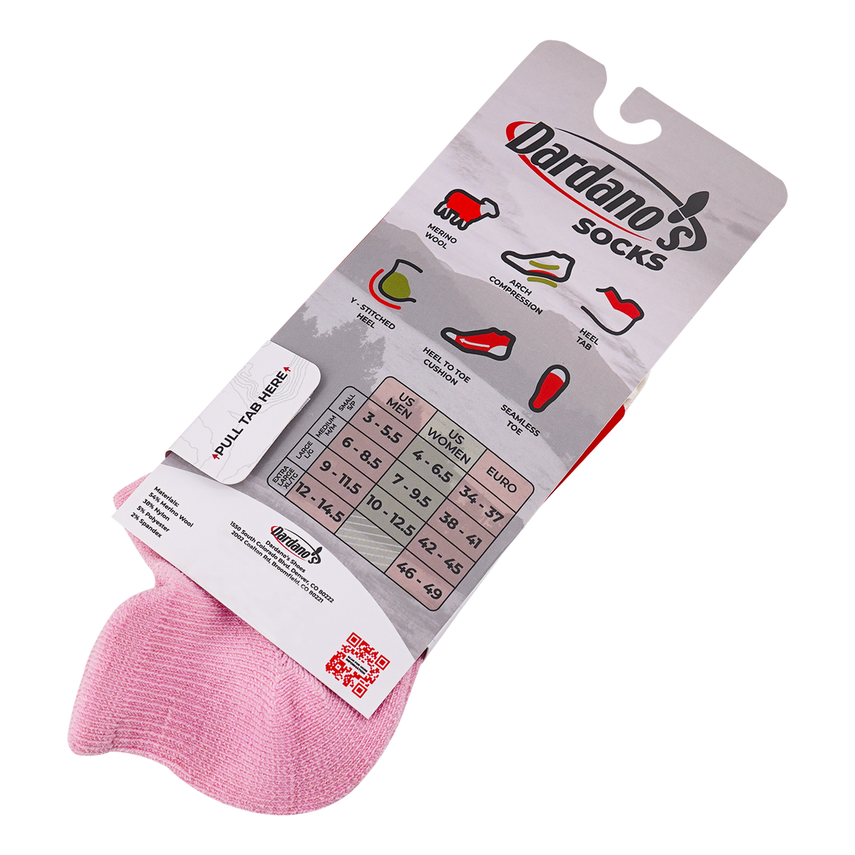 Dardano's - Women's Low Socks Light Cushion