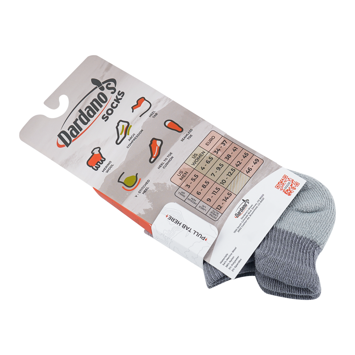 Dardano's - Women's  Low Socks Targeted Cushion