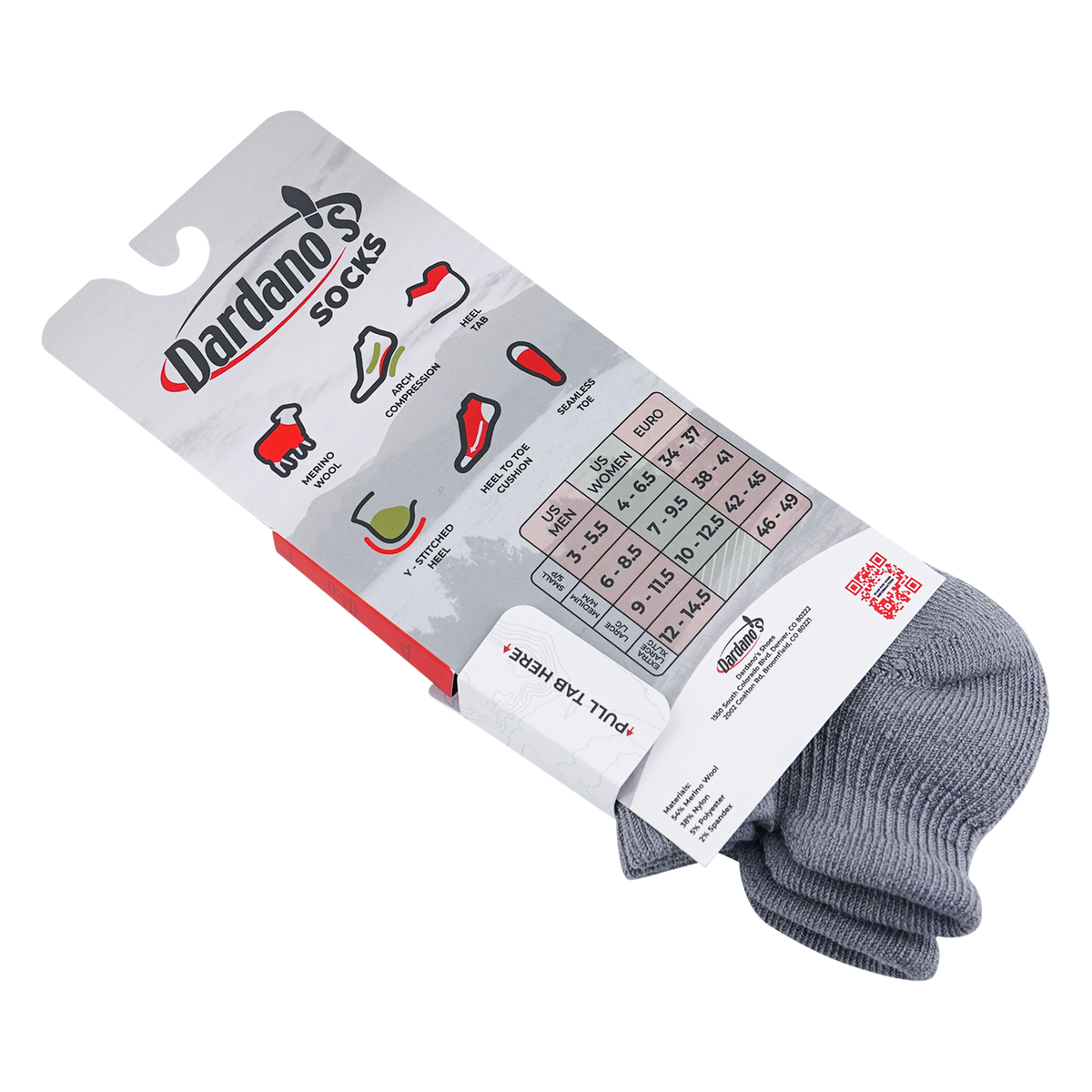 Dardano's - Men's Low Socks Targeted Cushion