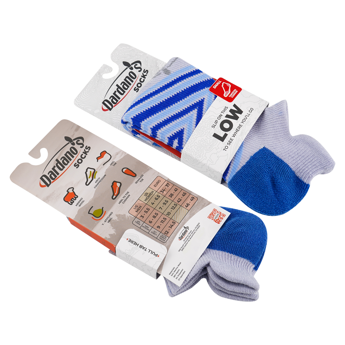 Dardano's - Women's Low Socks No Cushion