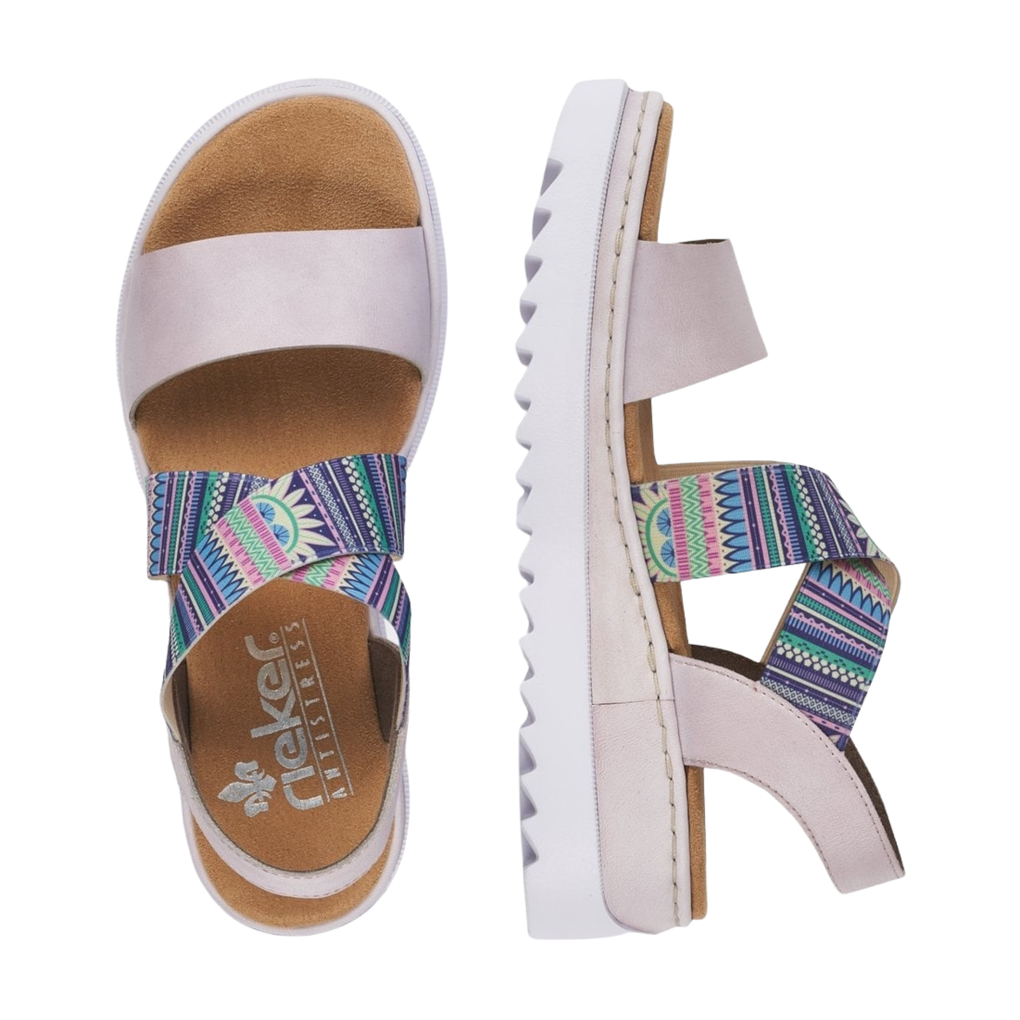 Rieker antistress 2025 ladies sandals