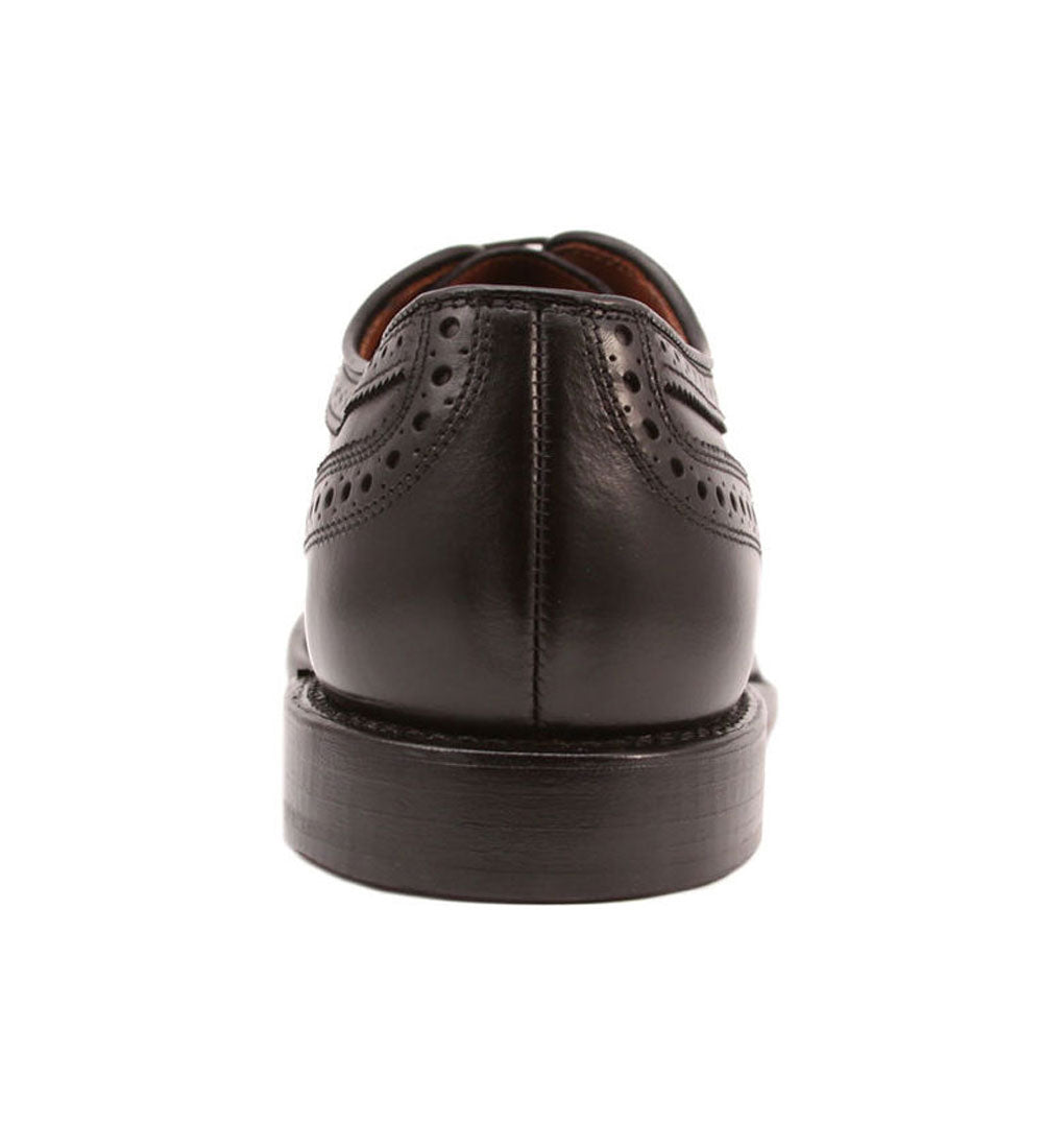 Men's Elegant Black Leather Oxford Brogue