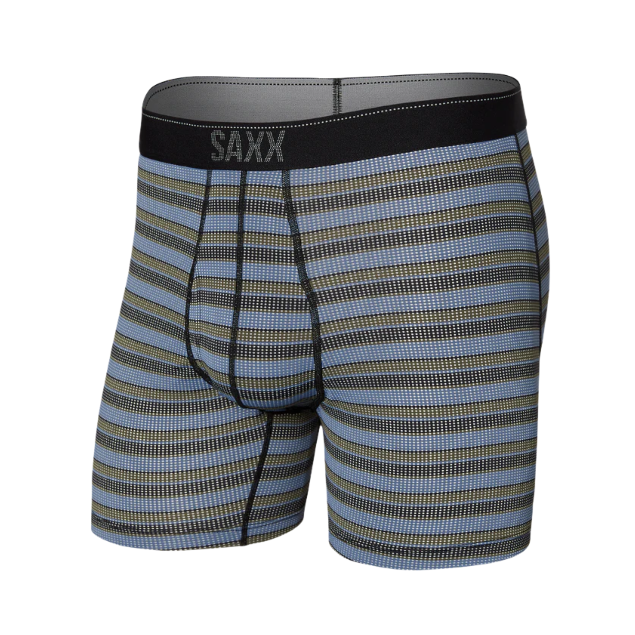 Saxx - Quest Boxer Brief - Solar Stripe - Twilight / XL