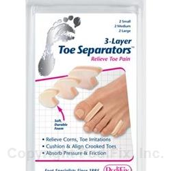 PediFix - 3-Layer Toe Separators™