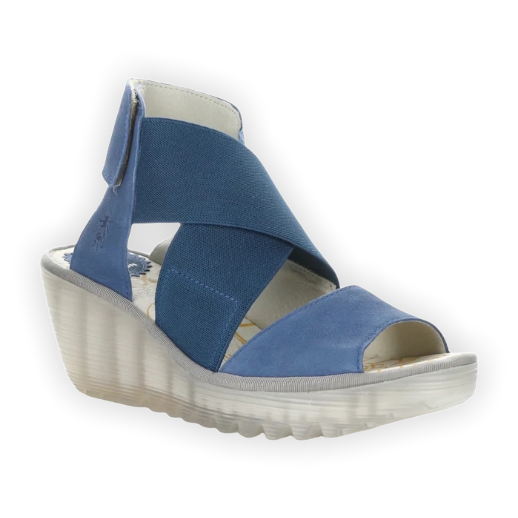 Clarks Stacha Hale Wedge Sandals Womens 60664574 Blue Navy Size 11 EUC  Sh778 for sale online | eBay